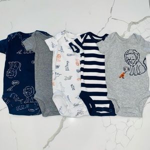 Carter’s Animal Print Onesies Bodysuits
